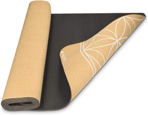 Saltea de yoga Navaris din pluta, 183 x 61 cm, 44764.24 - Img 3
