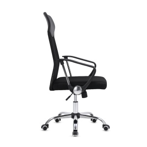 Scaun Birou Kiwari® Vonn, Spatar Mesh, Sezut Confortabil, Reglabil pe Inaltime, Baza Metal Rotativa, Design Ergonomic, Capacitate 120 kg, Negru - Img 7