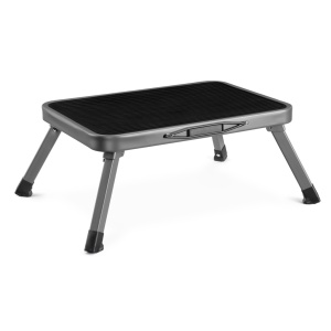 Scaun pliabil Navaris, metal, capacitate 140 kg, platforma antiderapanta, 54101.22