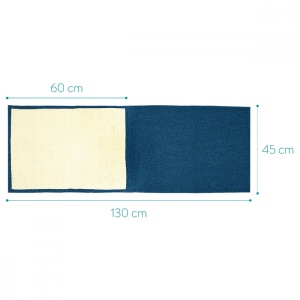 Set 2 x Protectie impotriva zgarieturilor pentru Pisici, 60x45 cm, Sisal, Albastru, 46354.04.17 - Img 7