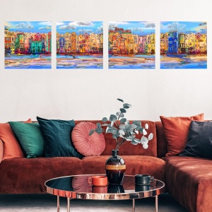 Set 3 panze pentru pictura Kurtzy, 60x60cm, alb, 3mm grosime - Img 8