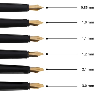 Set caligrafie Kurtzy 14 piese, stilou cu 6 penite inox, 6 cartuse cerneala albastra si adaptor cerneala, cutie cadou - Img 5