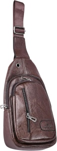 Borseta crossbody unisex, de umar sau de mana din piele, Donbolso, 3 compartimente, 30 X 16 X 10 cm