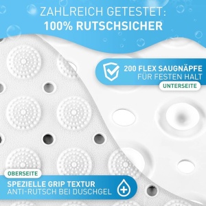 Covoras pentru cada, anti-alunecare, FLIPLINE, 100% fara BPA, pentru copii si bebelusi, 100 x 40 cm - Img 4