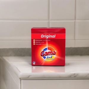 Detergent pentru rufe, Gama, Pudra, Universal, 1.625 Kg