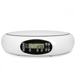 Dispenser automat de mancare pentru animale de companie Navaris, 4 mese/zi, 1.6 l, 51148.02 - Img 9