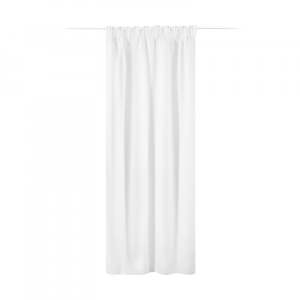 Draperie Lola cu rejansa Jemidi, 140 x 250 cm, Alb, Poliester, 55308.02