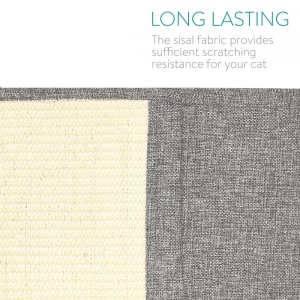 Protectie impotriva zgarieturilor pentru pisici Navaris cu buzunare, 60 x 45 cm, Sisal, 48412.25.02 - Img 5