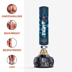 Sac de box de podea cu difuzoare Bluetooth, Leonardo baza umpluta cu nisip sau apa, pentru box si fit box Fight X - Img 8