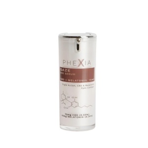 Ser Gaze, Phexia, tripla actiune pentru zona ochilor, cu CBD si Melatonina,15 ml