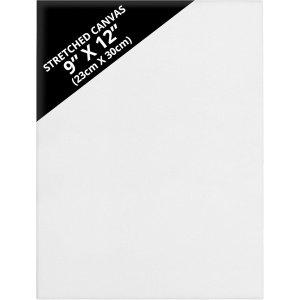 Set 7 panze pentru pictura Kurtzy, 23 x 30 cm, din bumbac, 3 mm grosime, pentru vopsele acrilice si uleioase, Alb