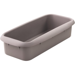 Tava siliconica, Gourmeo, 1 kg, 30x7.5x11.6 cm, Gri - Img 2