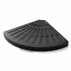 Baza Umbrela Kiwari® Anchor, 47 x 64 cm, Diametru Teava 4.2 cm, Rasina sintetica/Otel, Terasa/Gradina, Negru
