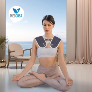 Compresa Termica Cervicala, Medcosa, Cald/Rece, Reutilizabila, Acoperire 360, reduce Durerile, Inflamatiile si Umflaturile - Img 4