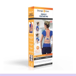 Corector postura Orange Care, M, Bej, 98-128 cm - Img 2