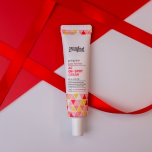 Crema coreeana anti-roseata, anti-acnee, Millford AC On-Spot Cream, pentru ten iritat, cu tendinta acneica si roseata, 30 g - Img 2