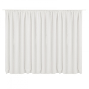 Draperie cu rejansa Jemidi, 300 x 245 cm, Alb, Poliester, 55276.02.02
