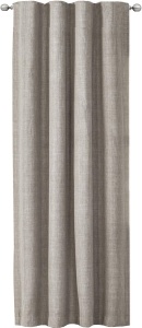 Draperie Elfie Opac cu rejansa Jemidi, 140 x 245 cm, Gri, Poliester, 55333.25