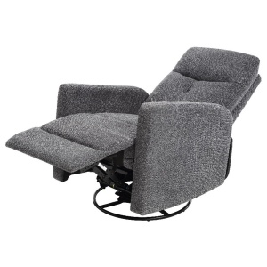 Fotoliu recliner electric, 76 x 90 x 104 cm, gri inchis - Img 5