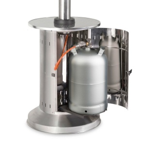 Incalzitor pentru terasa Enders Commercial pe GPL, din inox, incalzire: 14 kW - Img 3