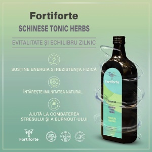 Otet balsamic 3xBIOTICS CHINESE TONIC HERBS PREMIUM VINEGAR, Fortiforte, 500ml - Img 2