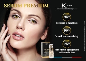 Ser anti-aging, Lifter Serum Premium, K'DERM, 15 ml - Img 4