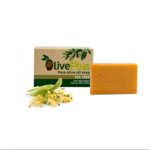 Set 10 sapunuri OlivePlus cu ulei de masline, Aroma de vanilie, Trandafir, Iasomie, Lavanda, Body scrub, Natural, Musetel, Portocala, Tea tree, Aloe vera, 10 x 100g - Img 9