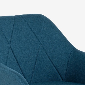 Set 2 Scaune Rakna din material textil, AHD, cu brate, pentru sufragerie si bucatarie - Img 3