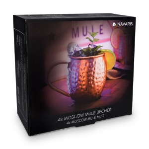 Set 4 Cani Moscow Mule Navaris, 500ml, cupru, 46859.01 - Img 2