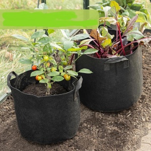 Set 4 saci pentru plante, BeGreat, 20 L, cu manere, pentru gradinarit - Img 3