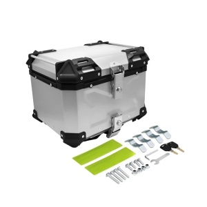 Topcase moto posterior universal de 55 litri, Swordfish, pentru o casca, Maverick L, Baza Montaj Inclusa - Img 11
