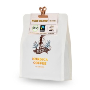 Cafea macinata Nordica Coffee, BIO, Fair Trade Pure Blend, 250g