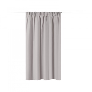 Draperie opaca Stella cu rejansa Jemidi, 140 x 175 cm, Gri, Poliester, 55283.25.04