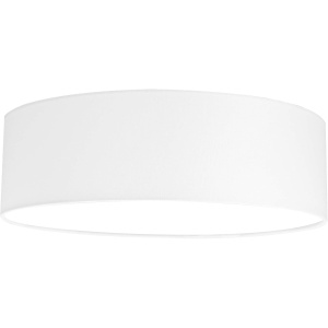 Plafoniera LED Navaris, 22W, temperatura reglabila, abajur textil, diametru 40cm, Alb - Img 5