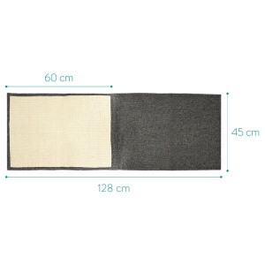 Protectie impotriva zgarieturilor pentru Pisici, 60x45 cm, Sisal, Multicolor, 48412.19.02 - Img 6
