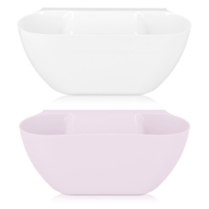 Set 2 x Cos de colectare a deseurilor de bucatarie, 4 litri, 29 x 12 x 11 cm, 46978.03