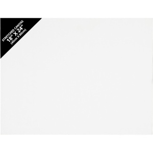 Set 7 panze pentru pictura Kurtzy, 45 x 60 cm, din bumbac, 3 mm grosime, pentru vopsele acrilice si uleioase, Alb - Img 7