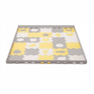 KINDERKRAFT PODLOGA ZA IGRU 3D LUNO SHAPES YELLOW - Img 2