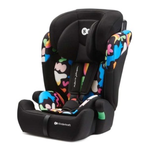 KINDERKRAFT AUTOSEDIŠTE COMFORT UP I-SIZE 76-150CM HAPPY SHAPES - Img 1