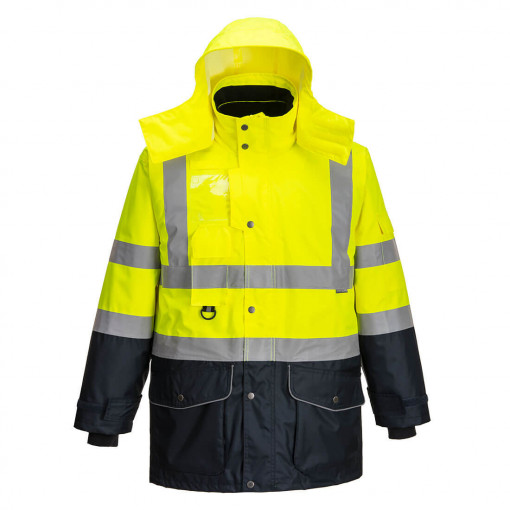 Jacheta HiVis Contrast Trafic 7-in-1