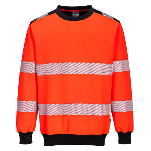 Hanorac cu guler PW3 Hi-Vis