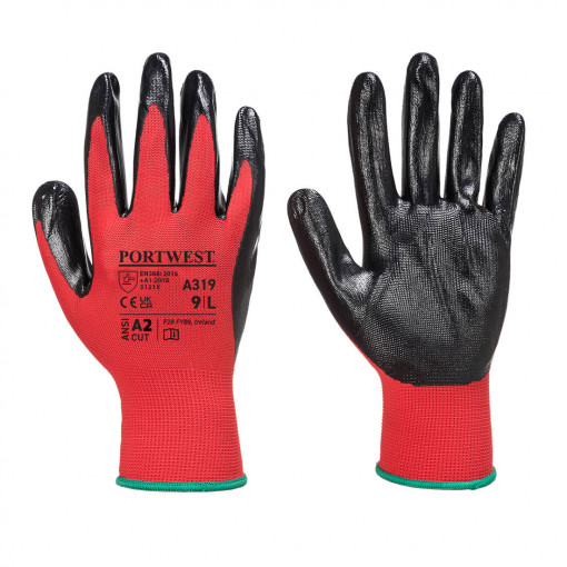 Manusi Flexo Grip Nitrile (Impachetare pt Retail)
