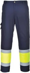 Pantaloni Combat Hi-Vis ușori în două tonuri