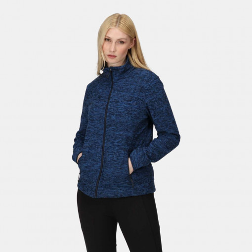 THORNLY WOMEN - FULL ZIP MARL FLEECE