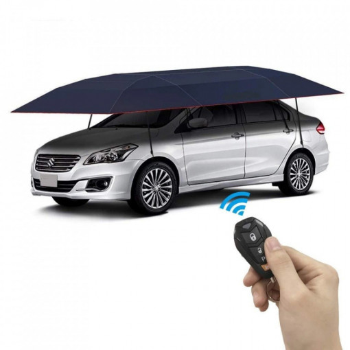 Umbrela de masina cu telecomanda, anti UV