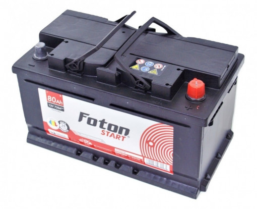 Acumulator auto Foton Start 80Ah 740A