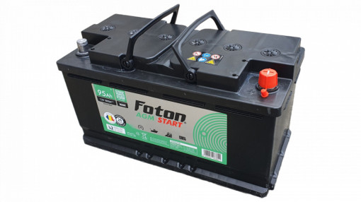Baterie auto Foton Start AGM 95Ah 850A (Start&Stop)