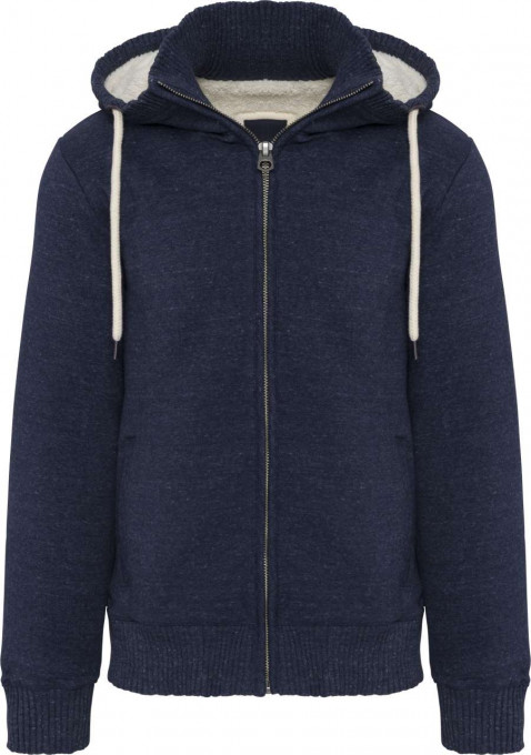 VINTAGE SHERPA-LINED FLEECE JACKET