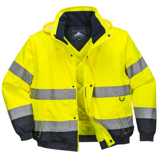 Jacheta 2 in 1 Hi-Vis
