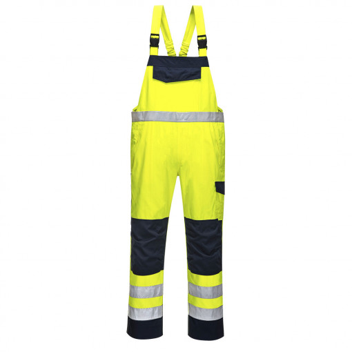 Salopeta cu pieptar HiVis Modaflame